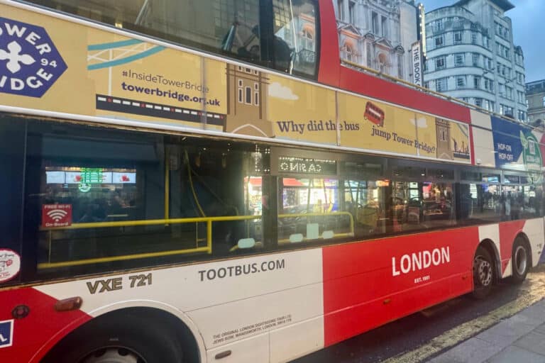Toot bus London