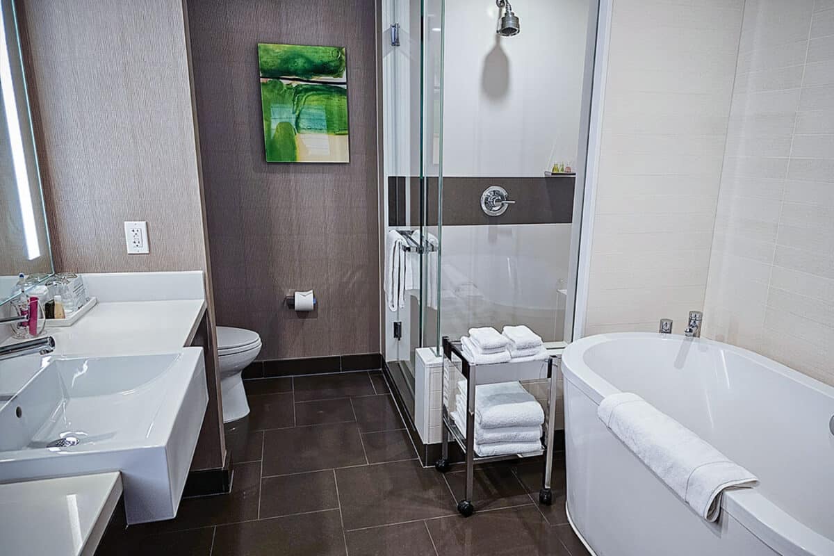 Hotel Bathrooms Vdara Las Vegas